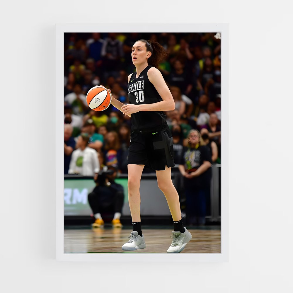 Poster Breanna stewart – affiche Basketball (vue 3)